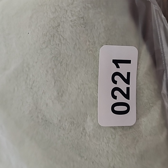 Angel Dear green frog plush lovey security blanket eyes open - Picture 7 of 7